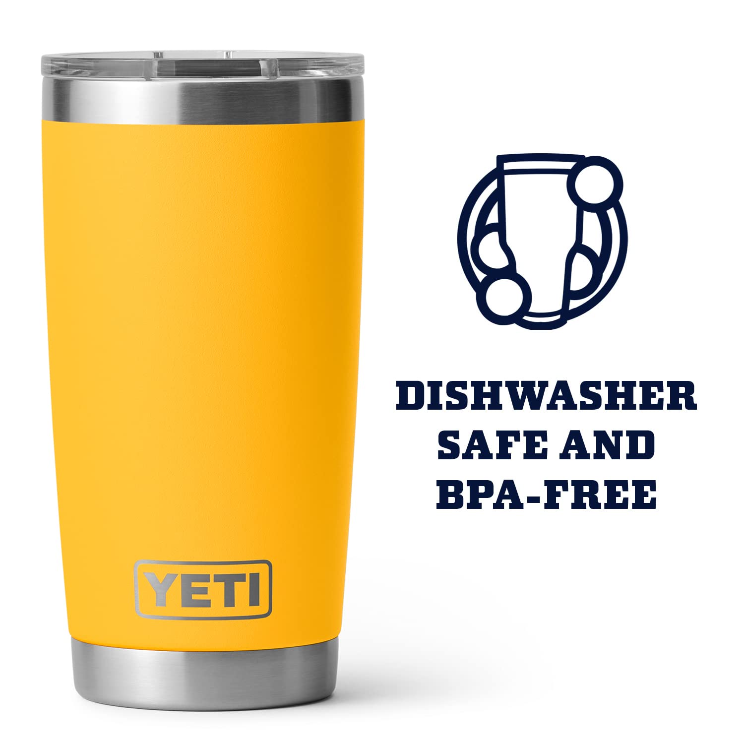 YETI Rambler 20 oz Tumbler, Stainless Steel, Vacuum Ins | B2B